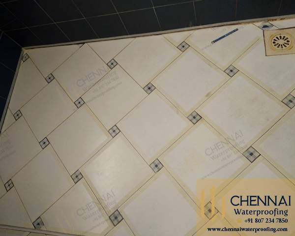 Bathroom Waterproofing - Bathroom Tile Joint Epoxy Waterproofing, VGN Mahalashmi Nagar, Thiruverkadu