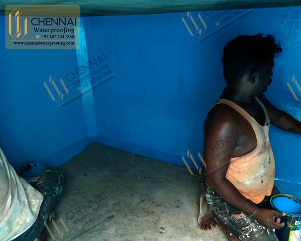 Water Tank Waterproofing Services - Epoxy Oilbase Waterproofing Treatment, Thirumullaivoyal, Chennai